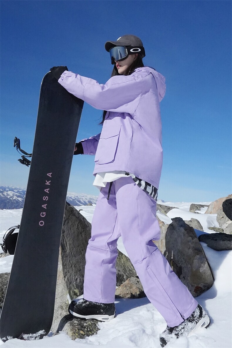 冬新加棉加厚防风滑雪衣裤套装男女滑雪服M33+K1002J加绒-P220,男装休闲套装,电商A001