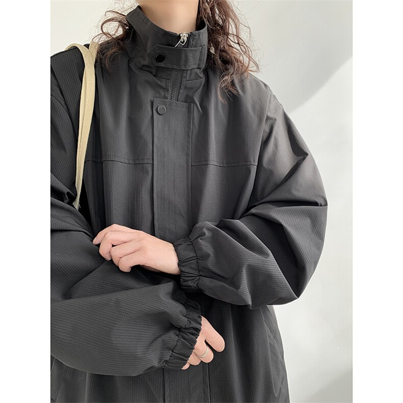 现货WT3304-P65特大码套里布时尚防风夹克冲锋衣外套,男装夹克,电商D232
