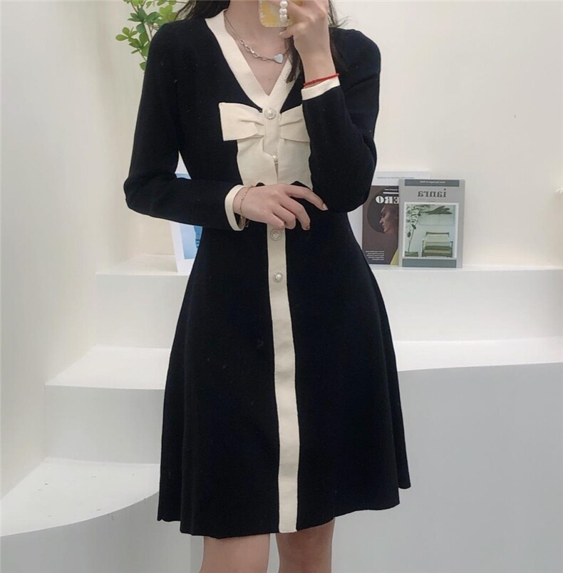 兔绒包蕊纱连衣裙，女装连衣裙，梦由