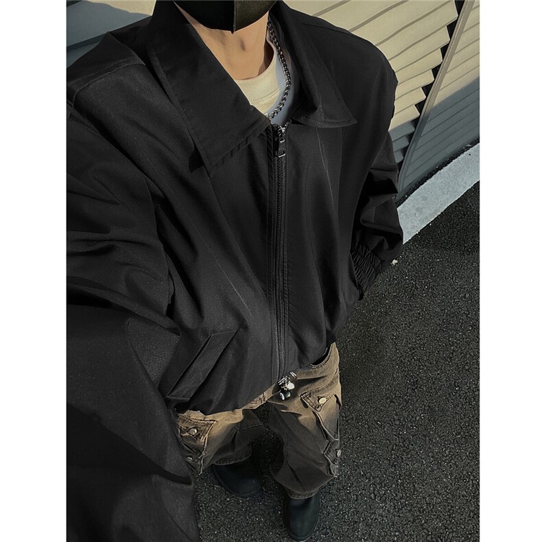 黑墙春装美式飞行服夹克短款外套男装春季拉链衫上衣S379特58，男装夹克，电商A233-1