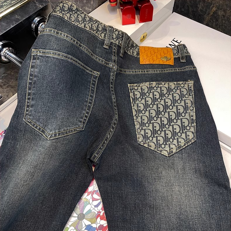 1506-1/KT10411/P49旧复古高端欧美潮牌牛仔裤男修身小直筒弹力,男装牛仔裤,星座1506-1