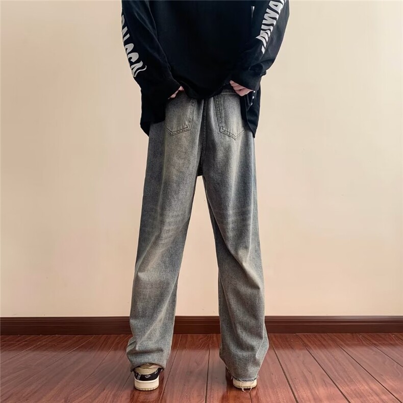 218-1-P40-M537新款时尚休闲破洞牛仔裤,男装牛仔裤,四季星座218-1