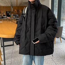 棉衣男韩版潮流高街帅保暖2024冬季新款ins宽松棉服外套MF270-P90，男装棉衣，星座412-3