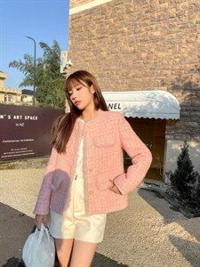 小香风羽绒服，女装羽绒服，静魅