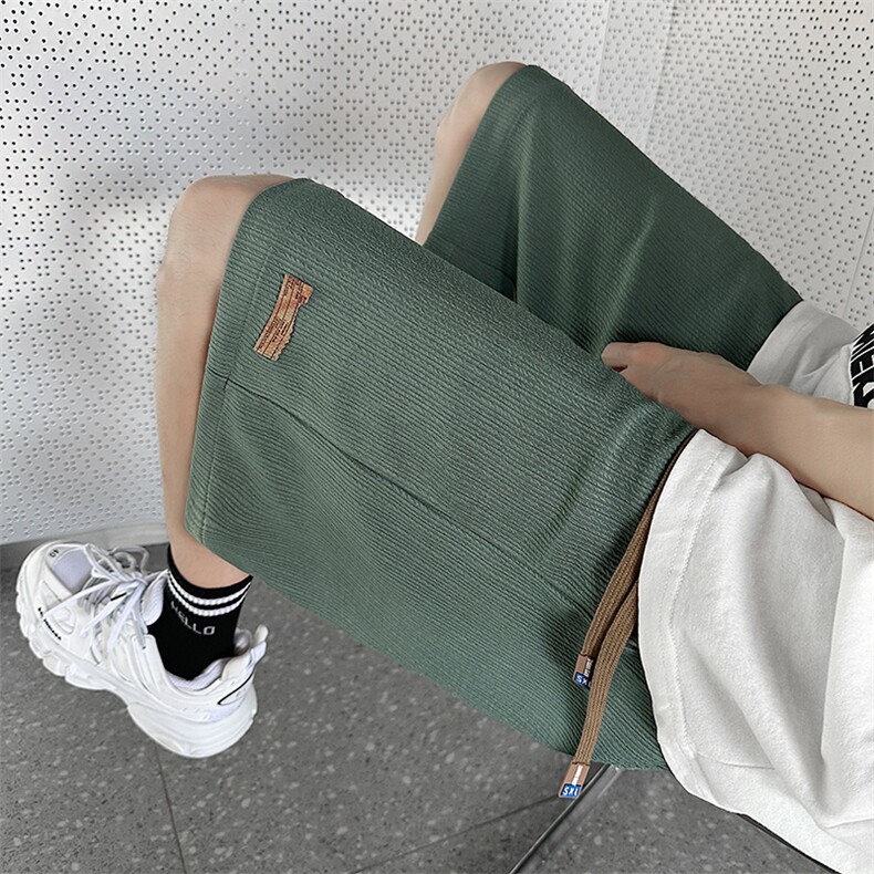夏季新款简约百搭宽松五分裤美式复古潮流短裤男休闲裤K6995-P22,男装休闲裤,星座512-3