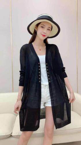 春季新款时尚百搭冰麻短外披、长外披系列，女装，依哆·彬儿