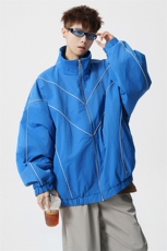 可二开机能防寒棉服M-5XL大码涤纶棉服男白底78176P138控198，男装棉衣，星座227-7