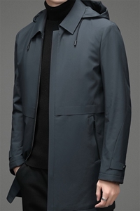 中老年羽绒服可脱卸羽绒内胆冬季中年保暖外套男MNSA6F1232-P370图片
