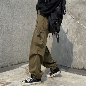 218-1-P38-KC010夏季宽松休闲裤图片