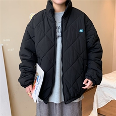 棉衣男韩版潮流高街帅气保暖2024冬季新款ins宽松外套MF044-P78，男装棉衣，星座412-3