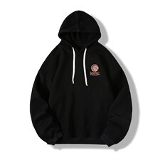 纯棉连帽卫衣男大码运动帽衫宽松薄WY2237-P35加绒款-P40，男装卫衣，电商A040