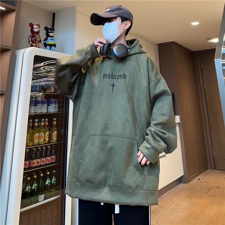连帽卫衣麂皮绒360克95%聚酯纤维5%氨纶212-2-DY102-P58,男装卫衣,星座808A-1