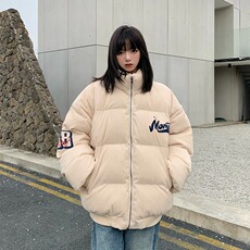 2024新款美式复古灯芯绒加厚外套男款冬季立领棉服情侣保暖棉，男装棉衣，星座506A