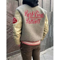 男女新款刺绣棒球字母撞色百搭宽松情侣上衣夹克休闲外套JF916，男装夹克，星座1116A（原606A-3）