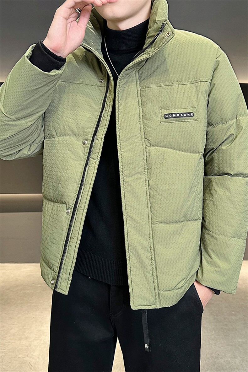 店主风2025年新款时尚立领潮流保暖羽绒服男A236-G66-P195,男装羽绒服,电商A236