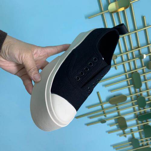 欧货厚底松糕带气眼帆布鞋，其它，她他麦