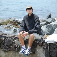 工装外套男新款帅气男装韩版2026春夏潮流宽松青年立领防晒衣夹克，男装夹克，星座601-2