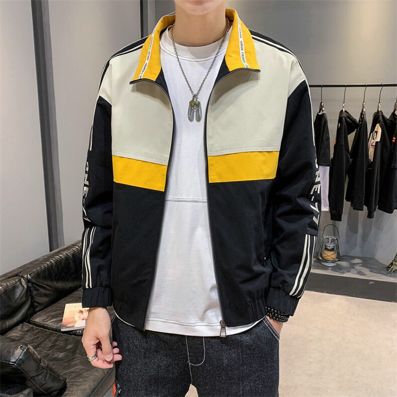 2021新款男士夹克新品帅气工装休闲百搭外套DT,男装夹克,电商A102