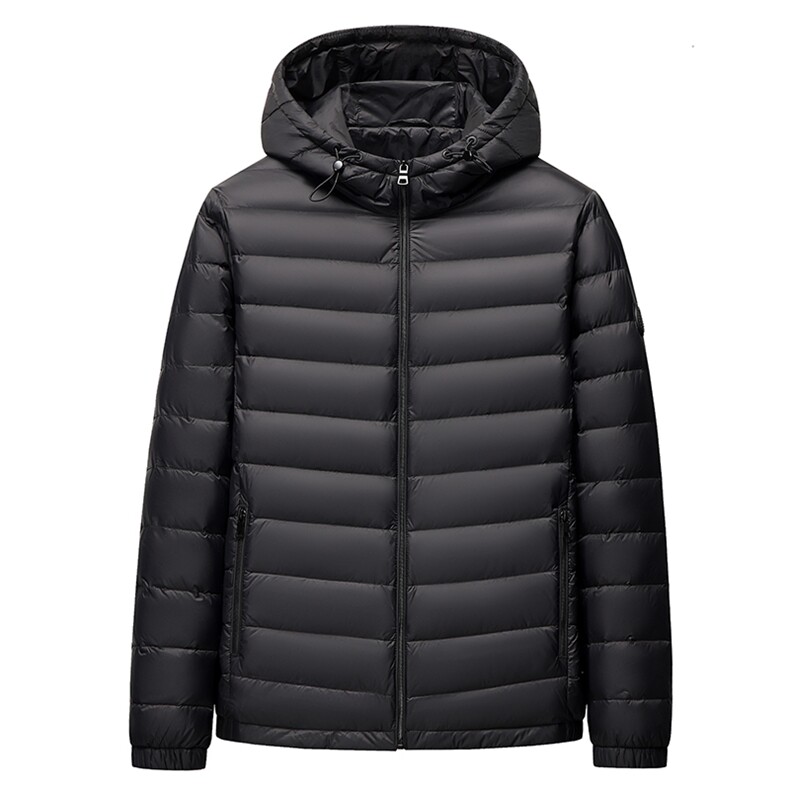 冬季连帽羽绒服男宽松男士保暖休闲羽绒衣潮大码A266-YR2502-P135，男装羽绒服，电商A266