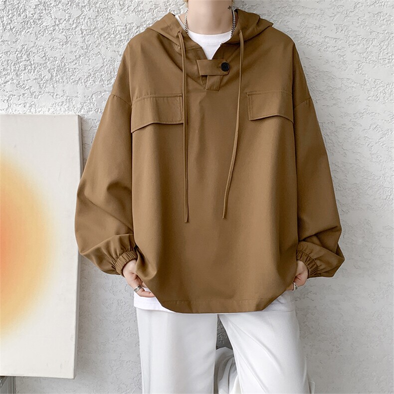 现货25秋季连帽休闲宽松高品质百搭卫衣外衣DSA059-7839-P45控68,男装卫衣,电商A059