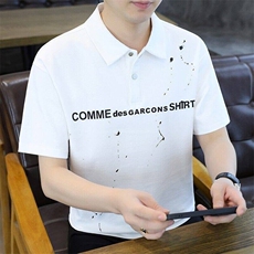 25086-P45夏季时尚休闲T恤男POLO衫商务休闲翻领打底衫，男装Polo衫，电商D310B-1
