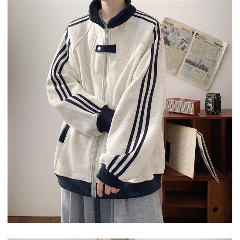 棒球服夹克男士秋季潮牌宽松ins港风痞帅休闲情侣外套LW17033-P50,男装夹克,星座1008
