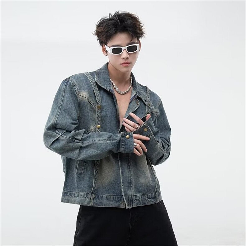 秋季新款男时尚潮外套AJ08P90,男装夹克,星座1116-2