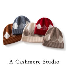 2025新款时尚百搭通勤简约双拼色菱形帽，帽子，蒙娇羊绒