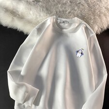 T4167-P25加绒款-P35简约帅气百搭长袖t恤男大码胖子卫衣,男装卫衣,电商A040