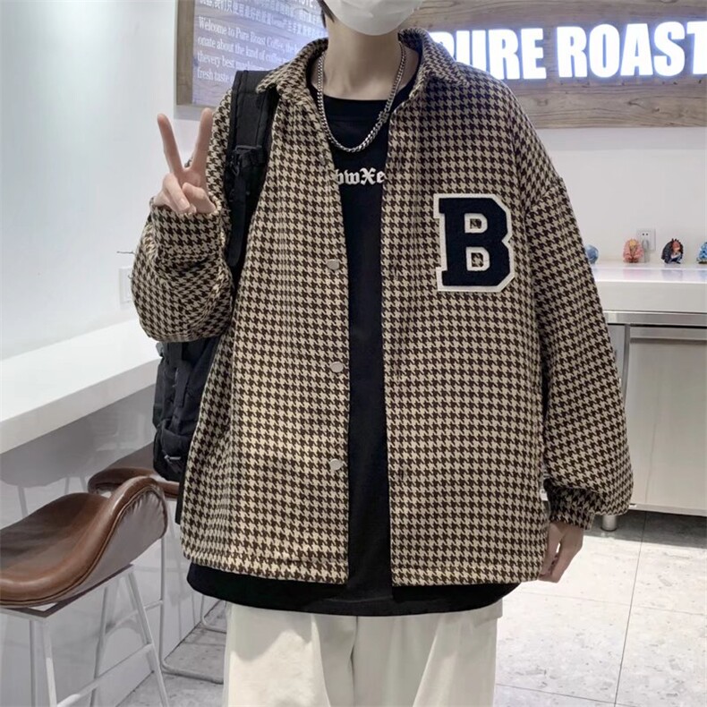 潮流夹克潮男春季外套J183P55图片