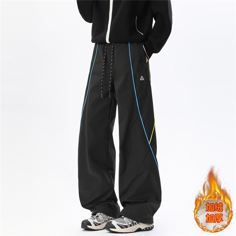 815A-K326-P55控98加绒冬季明线美式冲锋裤男工装裤登山休闲长裤，男装工装外套，星座815A