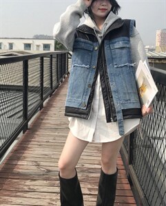 韩版羽绒马甲,女装马甲,QJJ