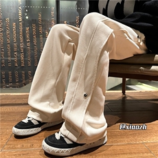 XZ616秋冬新款加厚不规则活页拼接排扣休闲长裤TY1126P65控88，男装休闲裤，星座512A（原616）