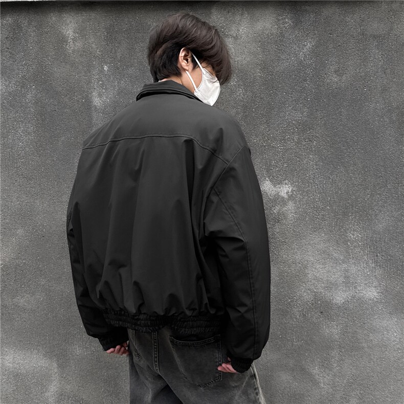 冬季新款2024飞行员夹克加厚棉衣美式短款翻领棉服外套S375-特P88,男装夹克,电商A233-1