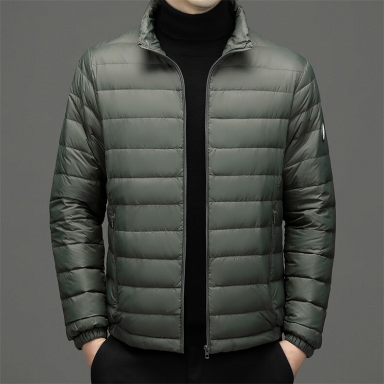 CR2250主推锦纶面料90鸭绒男士精品羽绒服简约常规基础款跑量,男装羽绒服,钱塘207-2