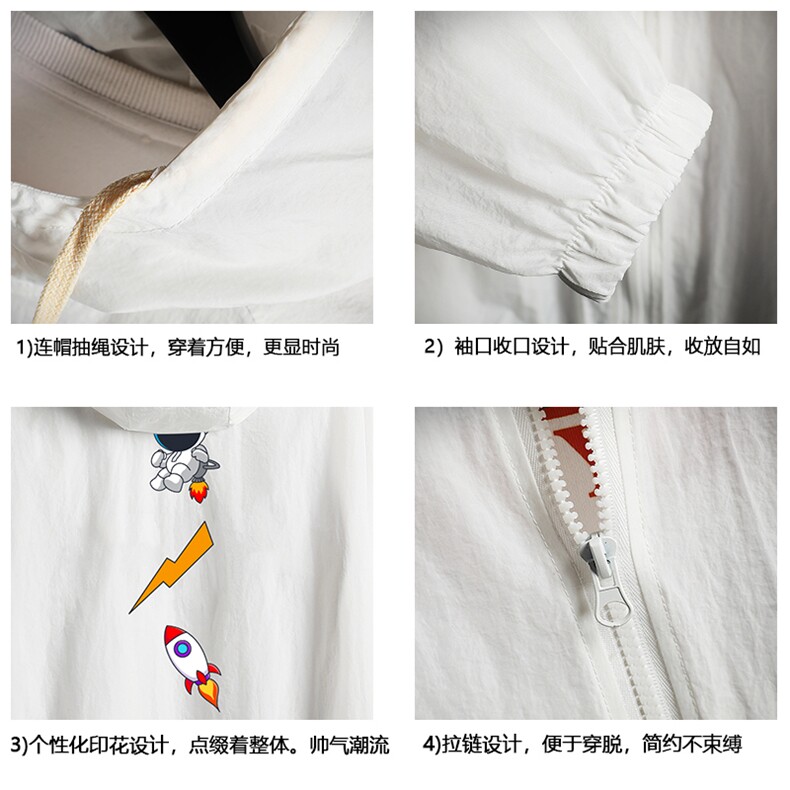 FS63165-P55薄款防晒衣男透气防紫外线钓鱼外套冰丝防晒服,男装夹克,电商A040A