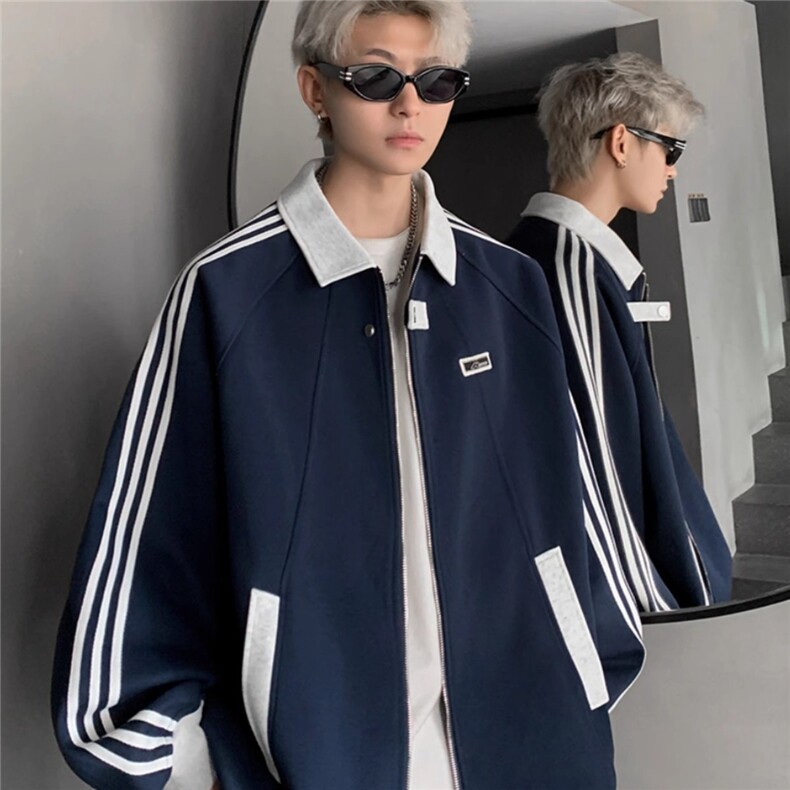 W1703男生夹克男新款男装秋装男款运动外套图片