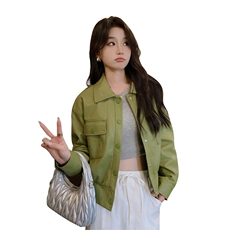 2025年春季机车服现货高品质皮衣外套，女装皮衣，臻衣坊