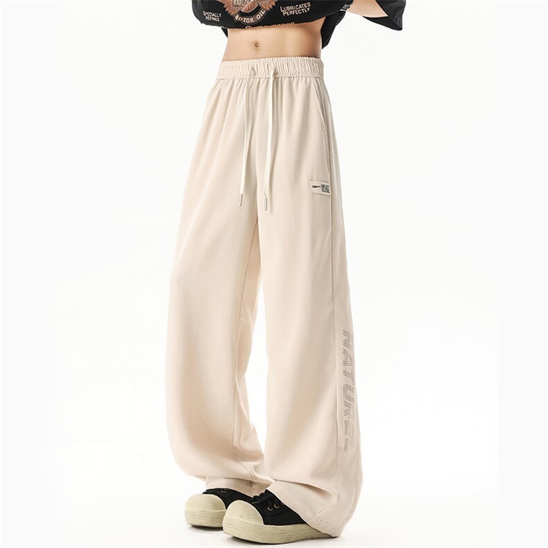 夏季新款卫裤男高街潮ins潮牌直筒休闲长裤潮流韩版AK0616-P40，男装休闲裤，星座308B-2