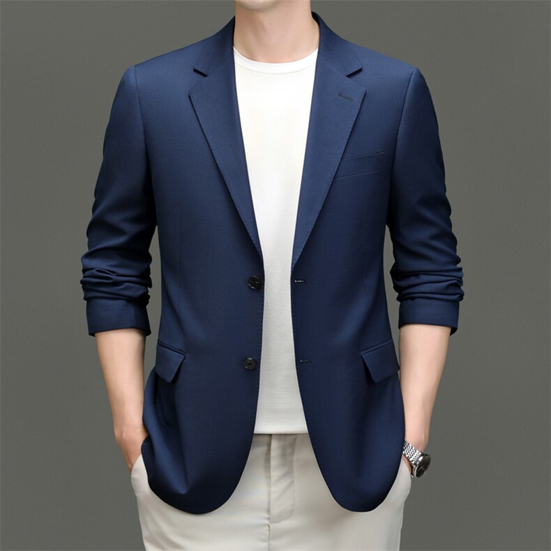 秋季新款西装男西服简约外套西服商务休闲小西装单西,男装西服,电商B360