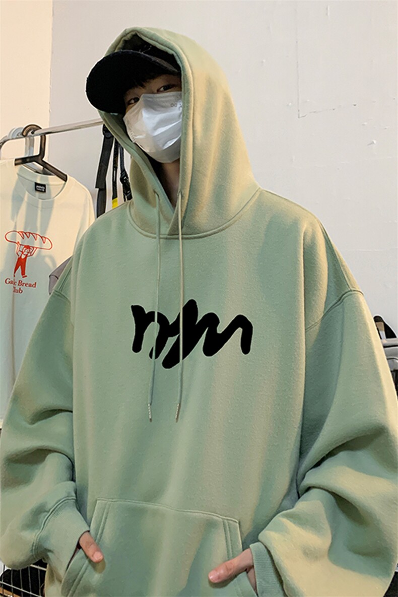 ！连帽圆领卫衣男装港风帽衫男LM127-P35,男装卫衣,电商B367