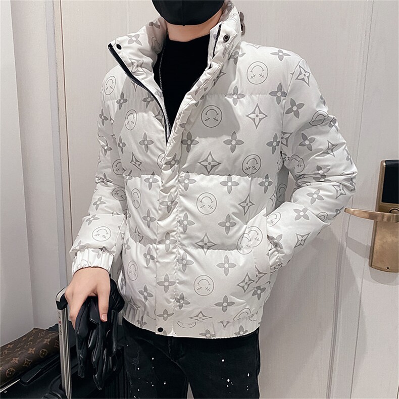 312A-5-601-P125冬季夜光社会小伙立领棉衣韩版潮流棉服A,男装棉衣,星座312A-5