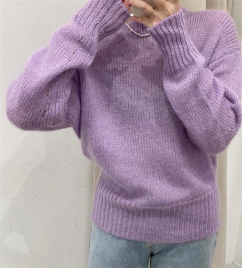 高比例羊毛毛衣，女装针织衫/毛衣，FAILISI(2F)