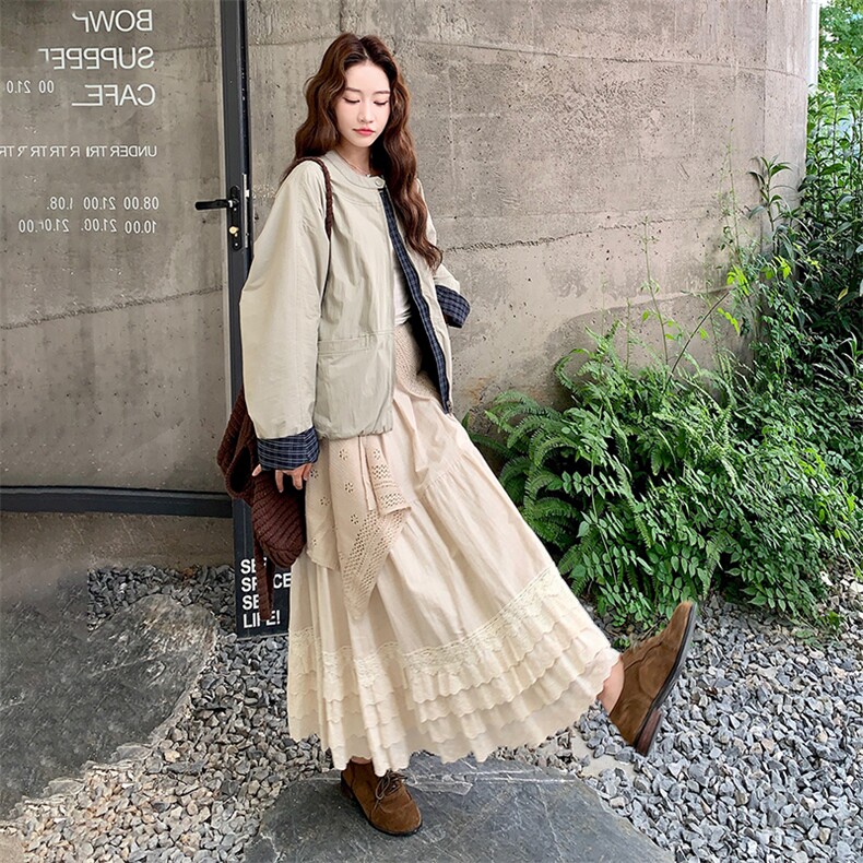 2C237-6757-P185正反两穿中性休闲风外套夹克K298,女装短外套,2C237