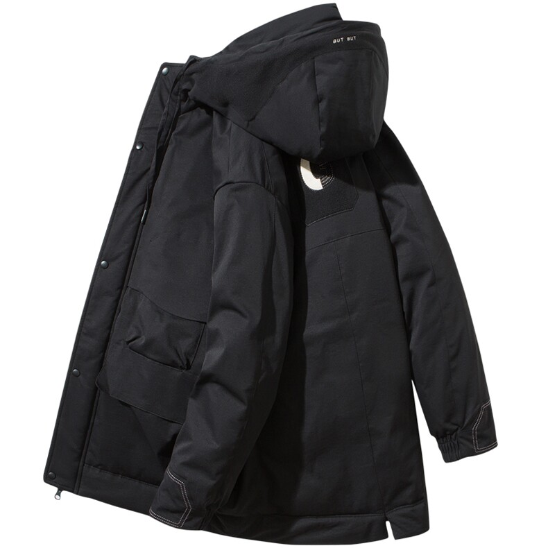 冬季保暖中长款棉衣男加厚棉服棉袄外套DS619T,男装棉衣,电商A102