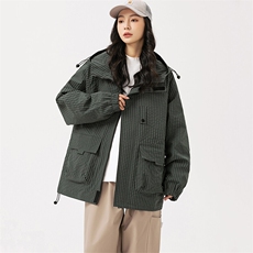 秋季户外连帽夹克男外套男女同款DSA157B-JK7811-P75，男装夹克，电商A157B