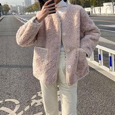 冬季新款毛毛外套，其它，品晗