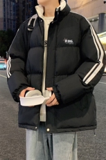 量大优可提供视频冬棉衣立领条纹HD019-1-MF5229-P75，男装棉衣，电商019-1