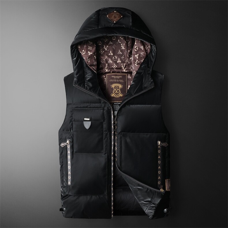 22838350安全款放心上款2022冬季羽绒马甲卡/克，男装背心/马甲，钱塘2019