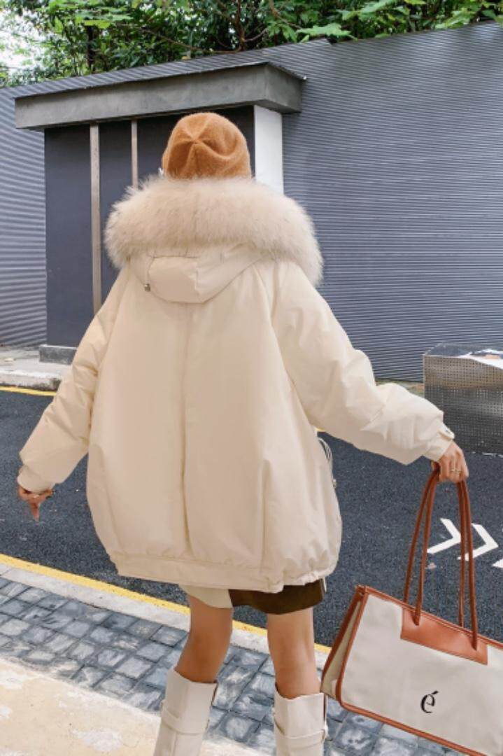 现货新款羽绒派克服90白鸭绒、补单不断，其它，登石木子